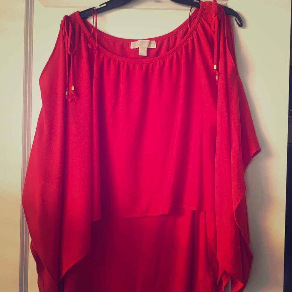 Michael Kors Cold Shoulder Blouse